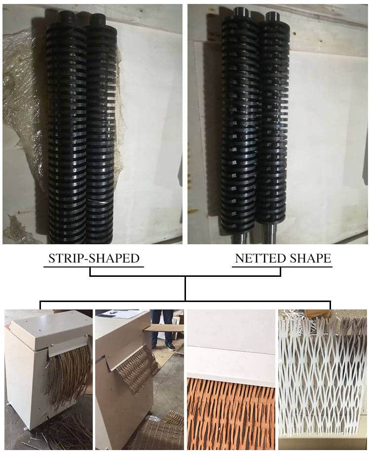 details of cardboard cutters