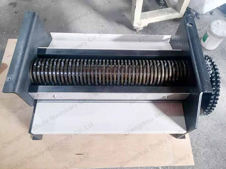 Preparation of cardboard shredder for sale